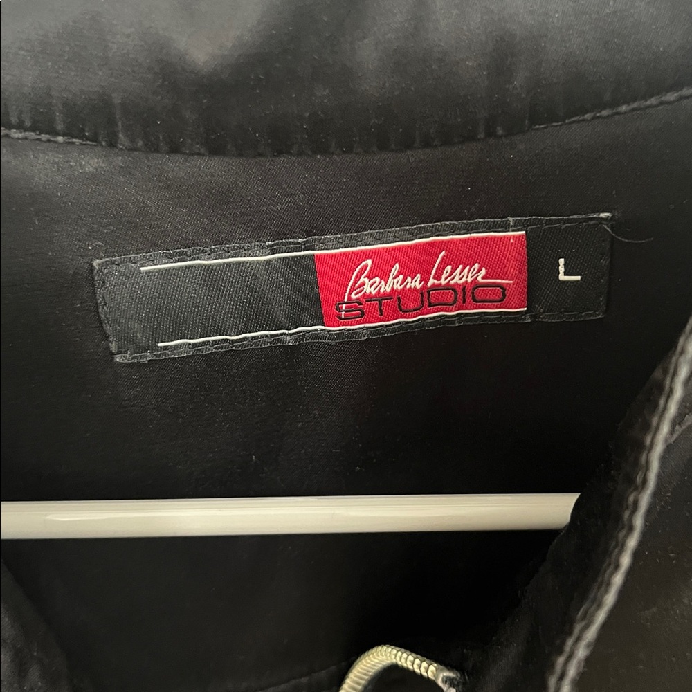 Barbara Lesser studio large black satin - Picture 2 of 8